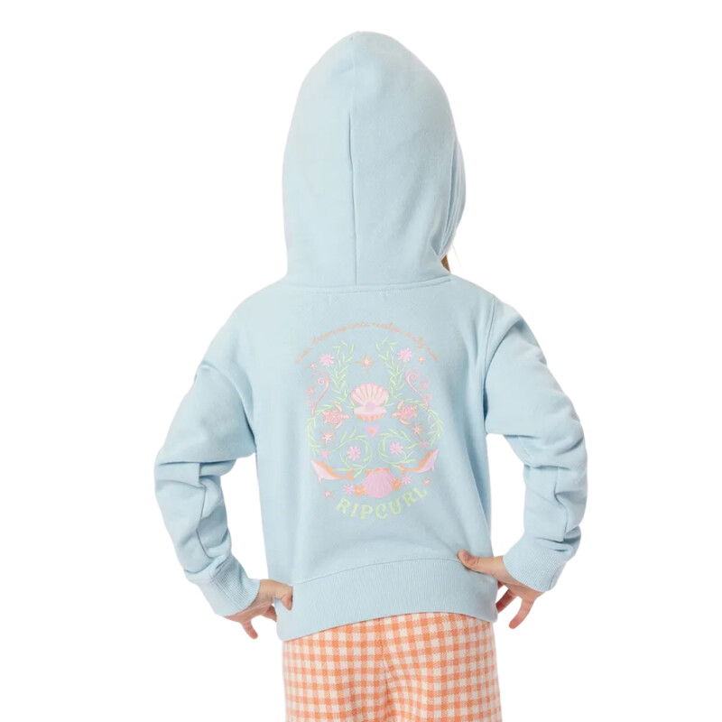 Canguro Rip Curl Sunkissed Dreams Fleece Niña - Celeste Canguro Rip Curl Sunkissed Dreams Fleece Niña - Celeste