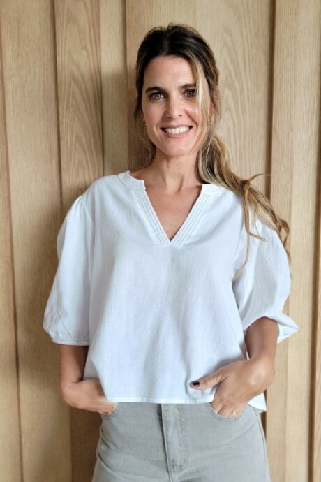 Blusa Margarita Blanco