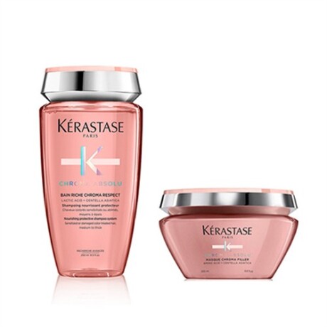 Kérastase Chroma Absolu Bain Riche Chroma Respect 250 ml + Masque 200 ml Kérastase Chroma Absolu Bain Riche Chroma Respect 250 ml + Masque 200 ml