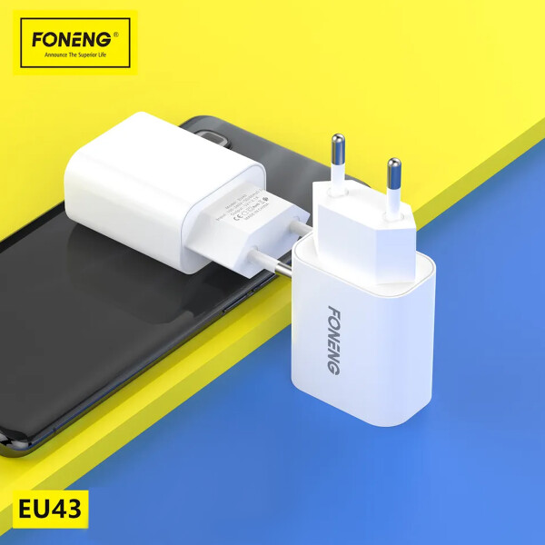 Cargador Con Cable Foneng Eu43 CARGADOR FONENG EU43 CABLE MICRO USB