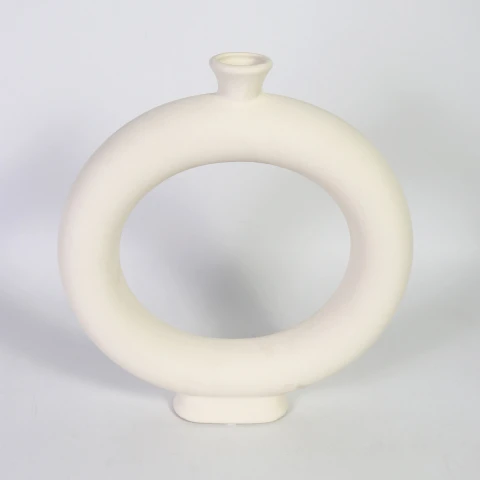 BASE CERAMICA BLANCA 27X4.5X29CM Unica