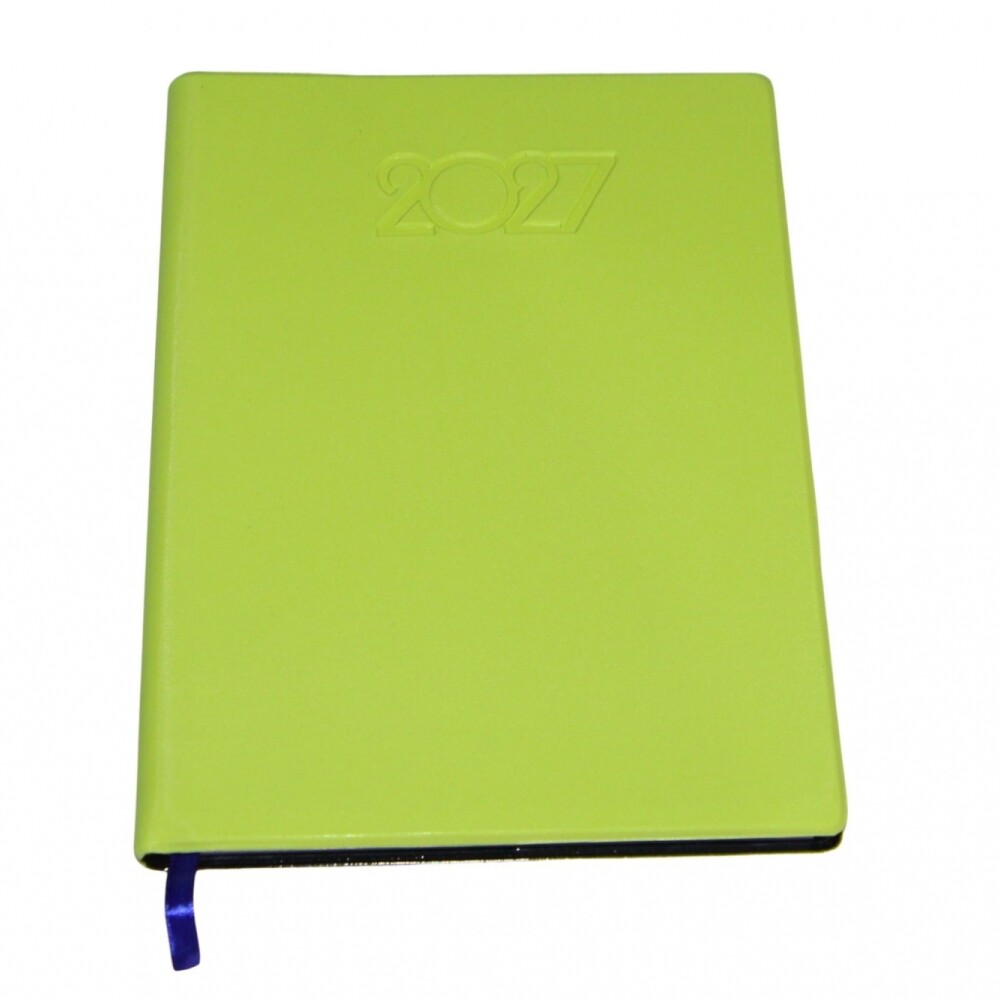 AGENDA ABEZETA 200 CLASICA DEL AÑO TAPA FUNDA COLOR VERDE CLARO