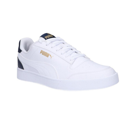 PUMA SHUFFLE White & Indigo