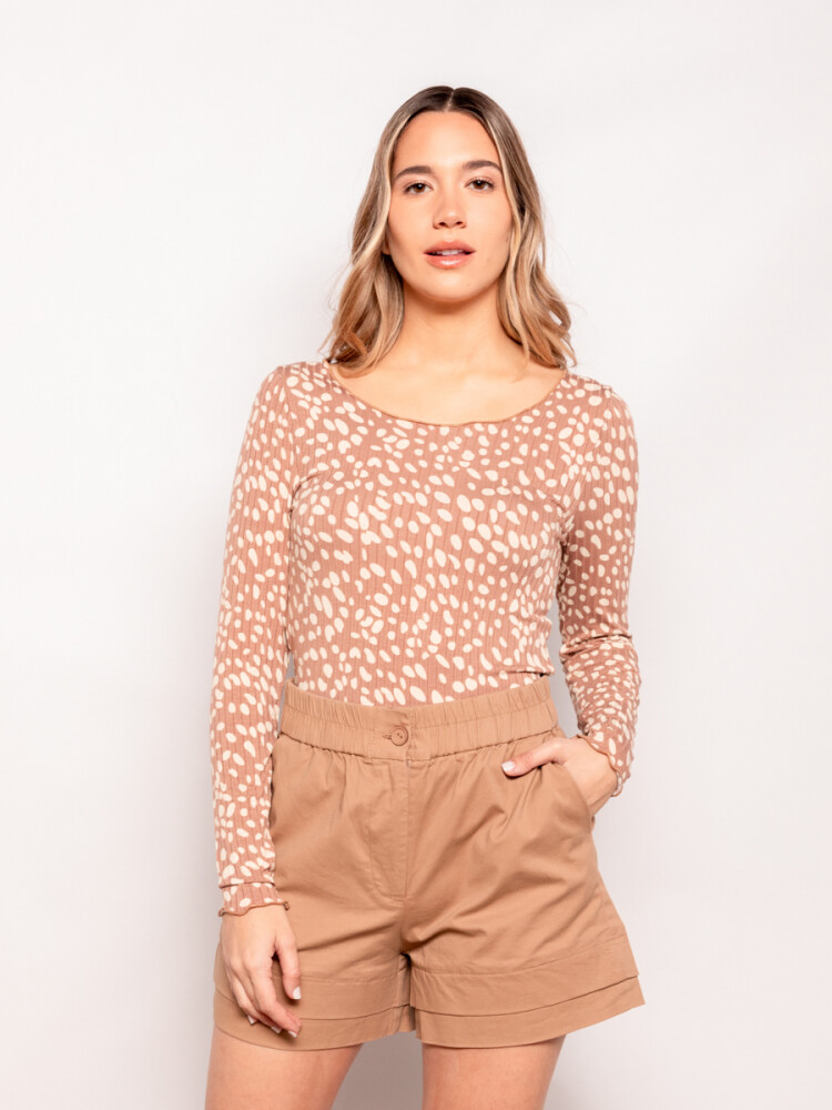 REMERA VANGUARDIA Animal Print