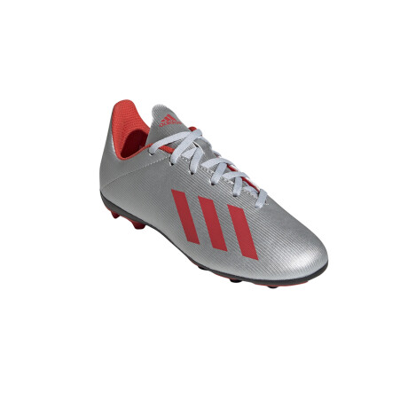 adidas X 19.4 FLEXIBLE GROUND J Silver/Red