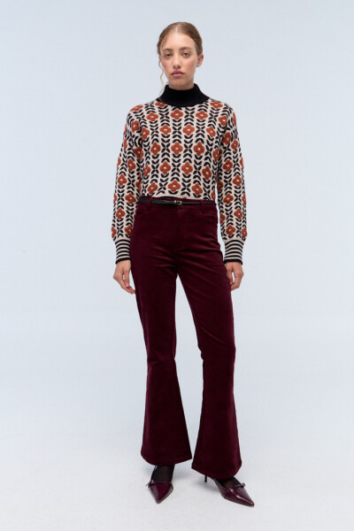 Pantalón Liverpool Bordo