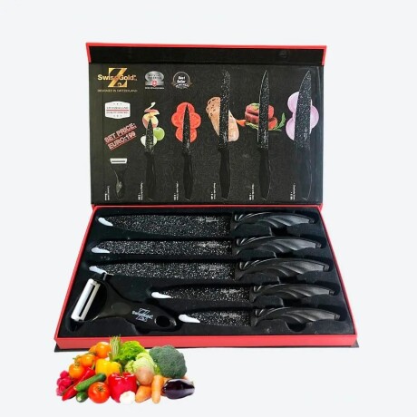 Set de 5 Cuchillos y Accesorio HS1756 001