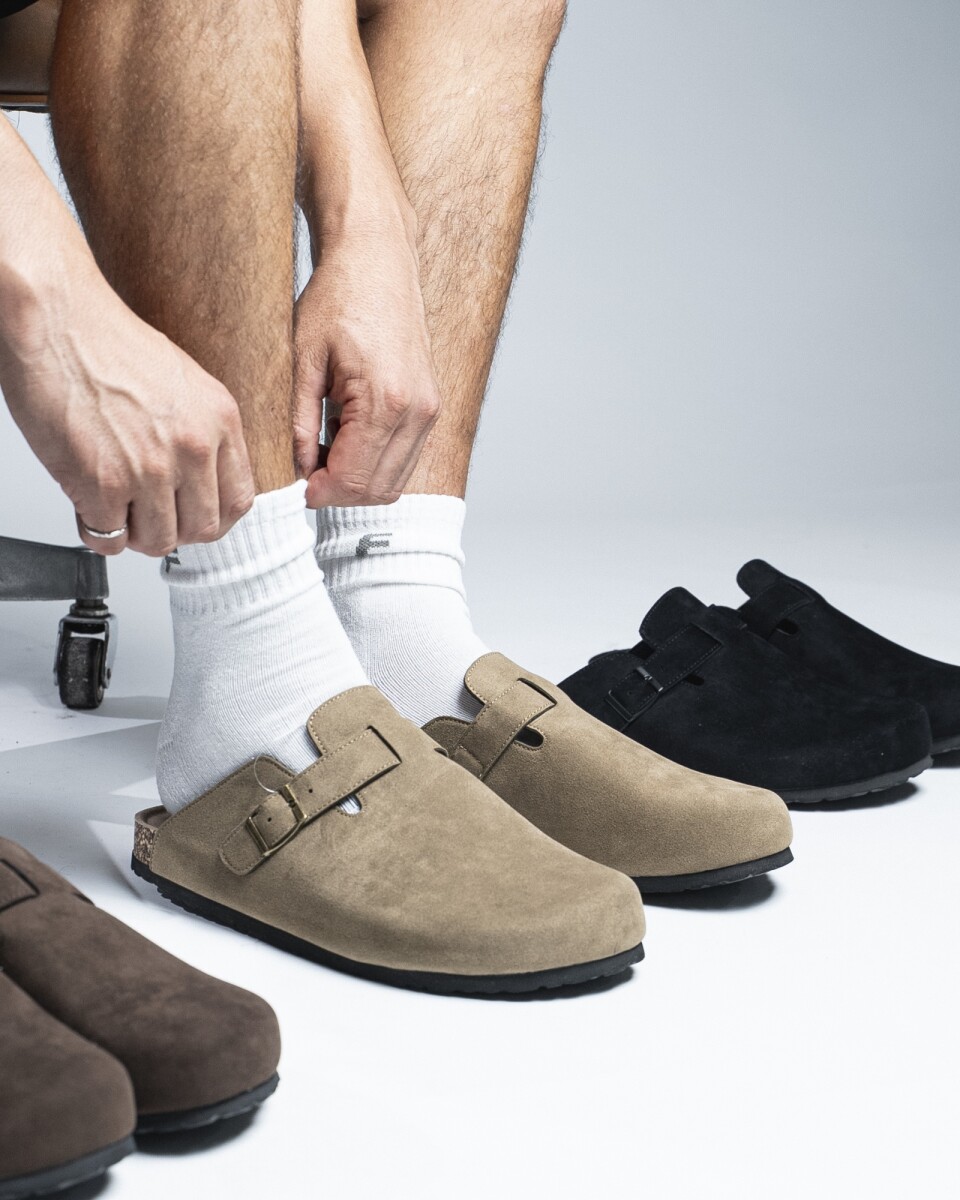 Sandalia Cerrada Genova - Taupe 