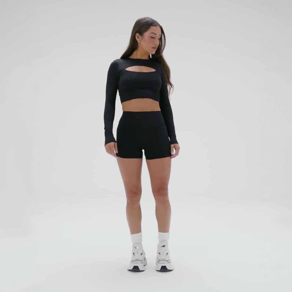 Short The No-Seam PureLuxe TLC 4" Mujer Black