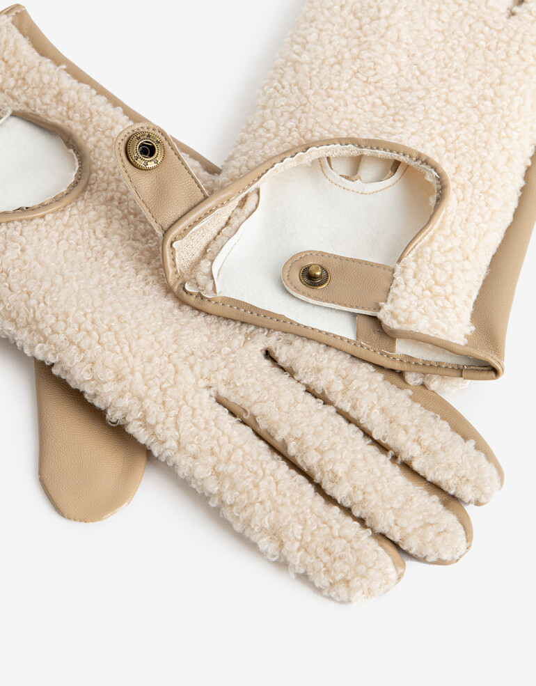 Guantes Varios Guantes Combinados - Marron Camel