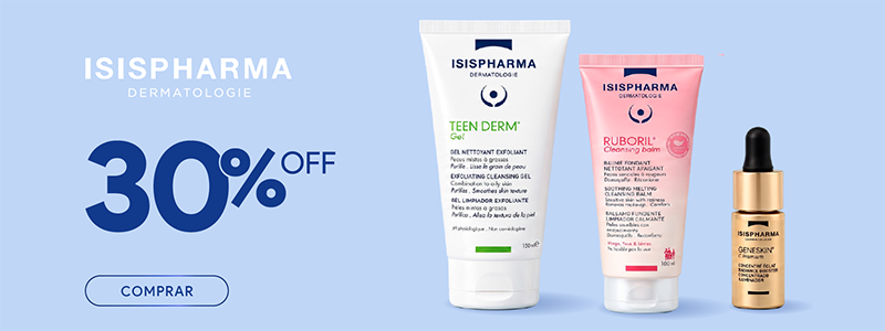 Isispharma 30% off.