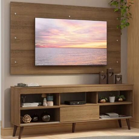 Rack con Panel para TV + TV Asano 50" Smart FHD Rack con Panel para TV + TV Asano 50" Smart FHD