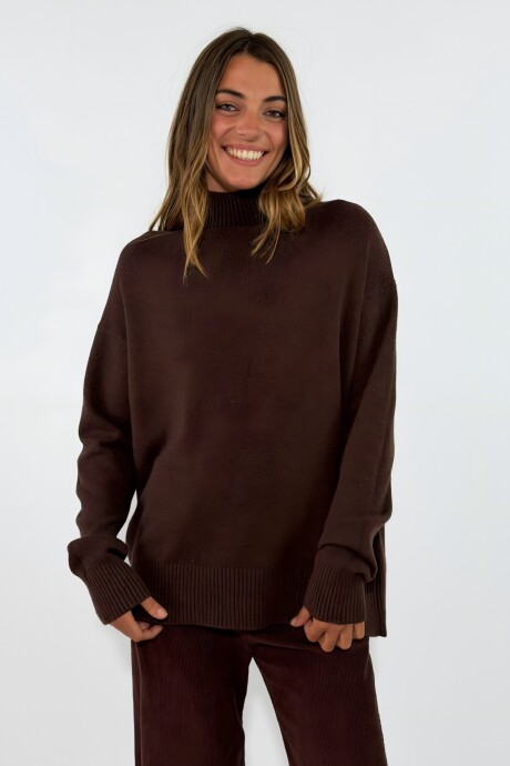 SWEATER EBRO Chocolate