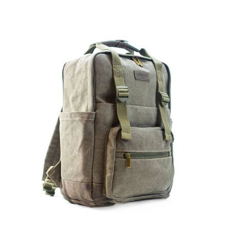 Matera Mochila Lanin Canvas Oliva