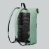 Mochila Gastón Luga Rullen C/Roll-top Notebook Laptop 16" Color Verde Menta
