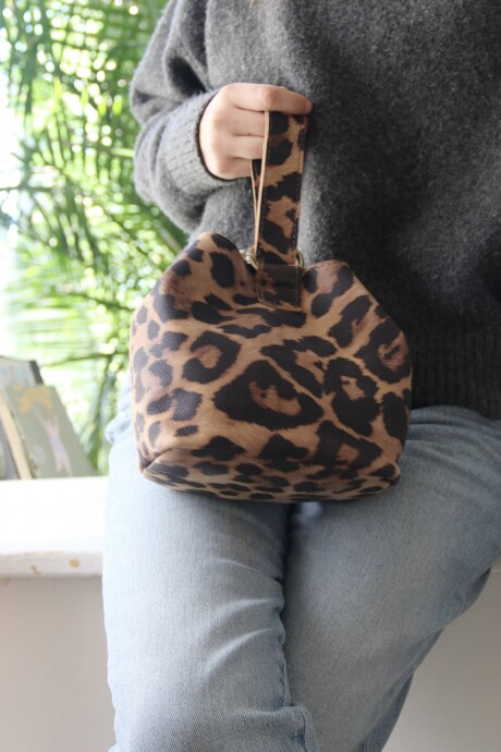 Mini Limosnera Animal Print