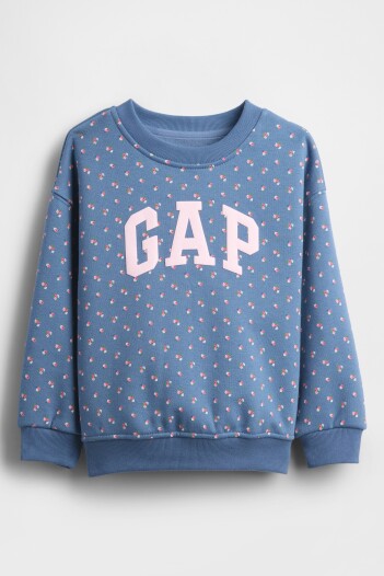 Buzo Deportivo Logo Gap Toddler Niña Cornflower829