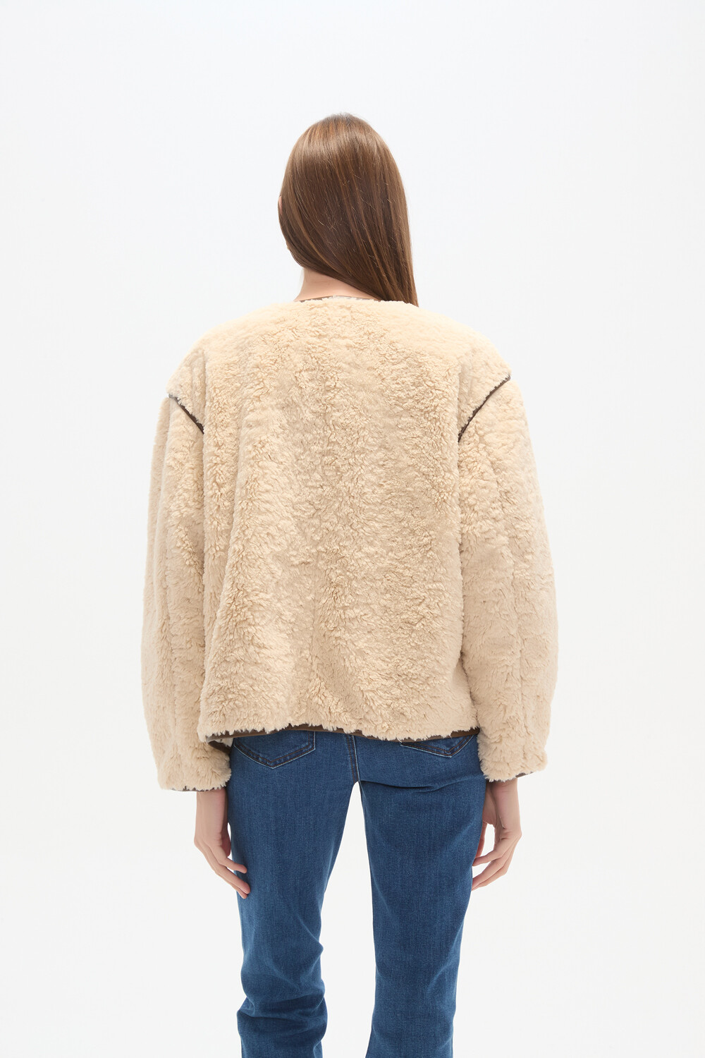 Campera Selenia Beige Claro