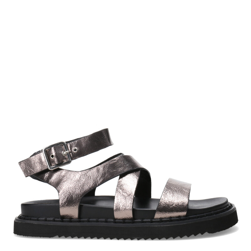 Sandalia de Mujer Miss Carol FORYN con tiras Plateado