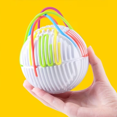 Pelota sensorial con 16 cuerdas de silicona Sc