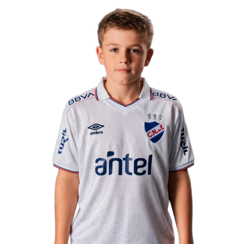 Camiseta Nacional 2026 de Niños - N2HO2600 Blanco
