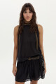 Top Delfina Negro