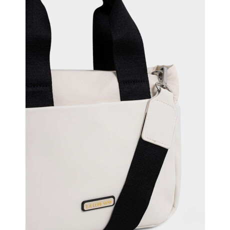 Cartera City Engomada Marron Beige