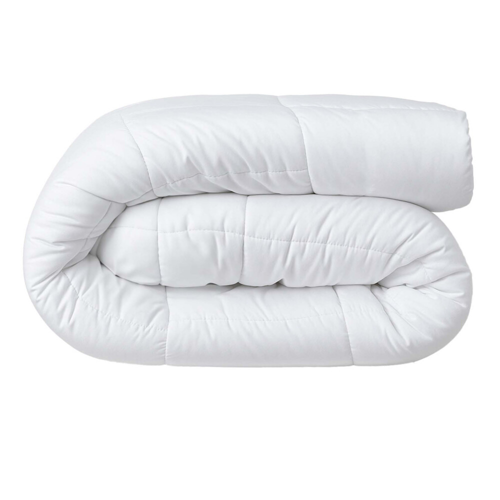 ACOLCHADO KING ALGODON BLANCO PLUMI
