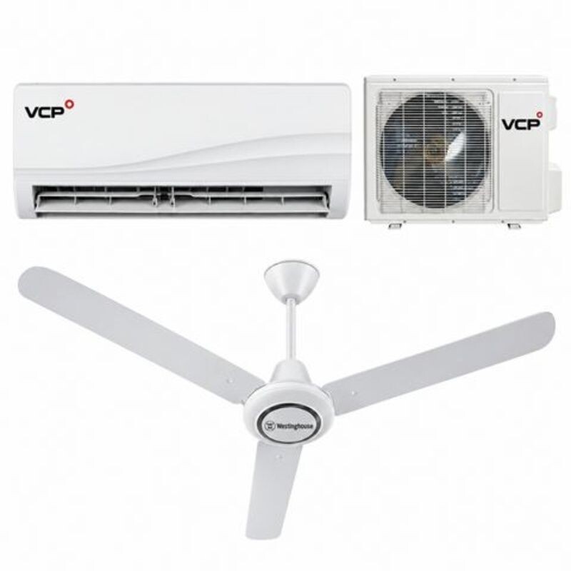 AIRE SPLIT 12.000 BTU + VENTILADOR DE TECHO WESTINGHOUSE AIRE SPLIT 12.000 BTU + VENTILADOR DE TECHO WESTINGHOUSE