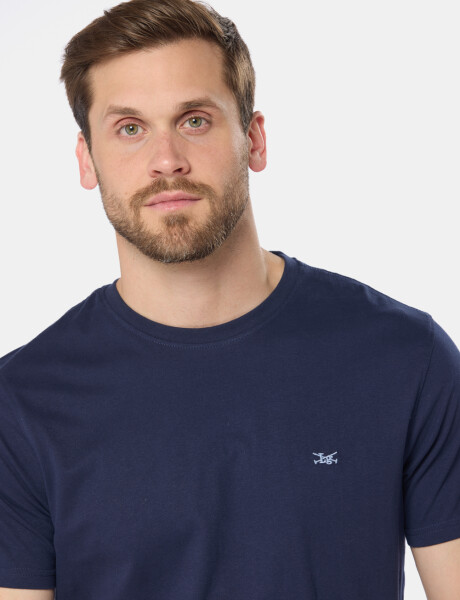 REMERA LISA Azul