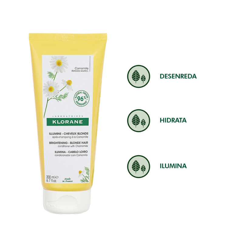 Acondicionador Klorane Camomila 200 Ml. Acondicionador Klorane Camomila 200 Ml.