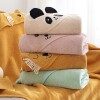 Toalla animales capucha XL conejo rosa