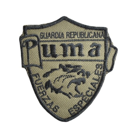 Parche bordado PUMA - Guardia Republicana Verde