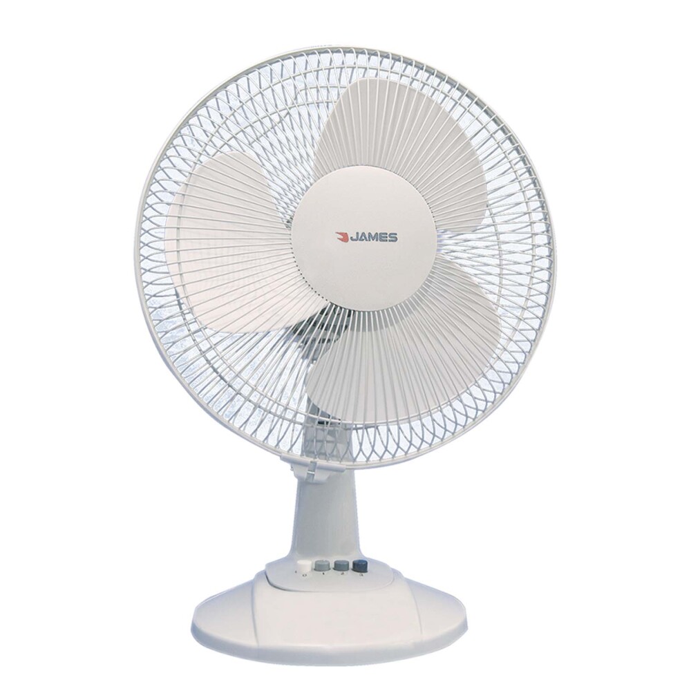 VENTILADOR DE MESA 2-VELOCIDADES BLANCO JAMES VMJ 9A