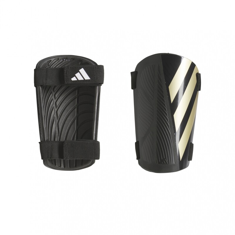 CANILLERAS adidas DE ENTRENAMIENTO TIRO Black / Gold Metallic / White