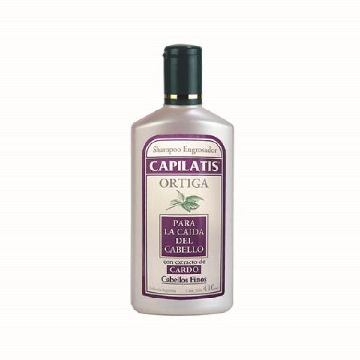 Shampoo Capilatis Engrosador Con Cardo para Cabello Fino 410 ml 