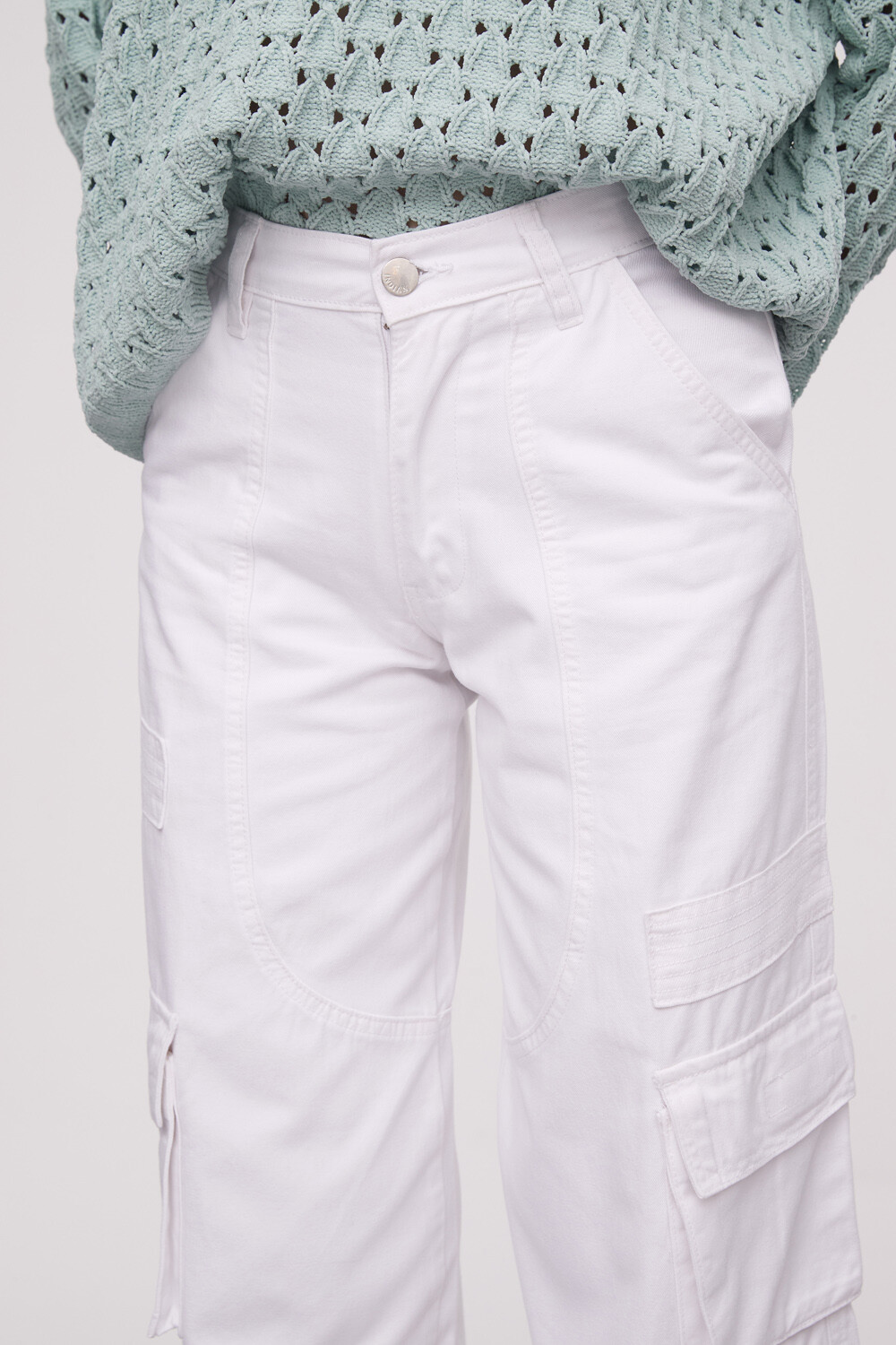 Pantalon Nickies Blanco