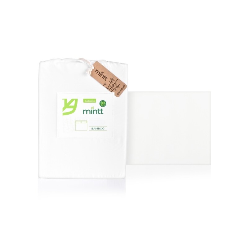 Juego De Sábanas King Blanco 135gr Bambú Y Satén - Calidad Premium Juego De Sábanas King Blanco 135gr Bambú Y Satén - Calidad Premium