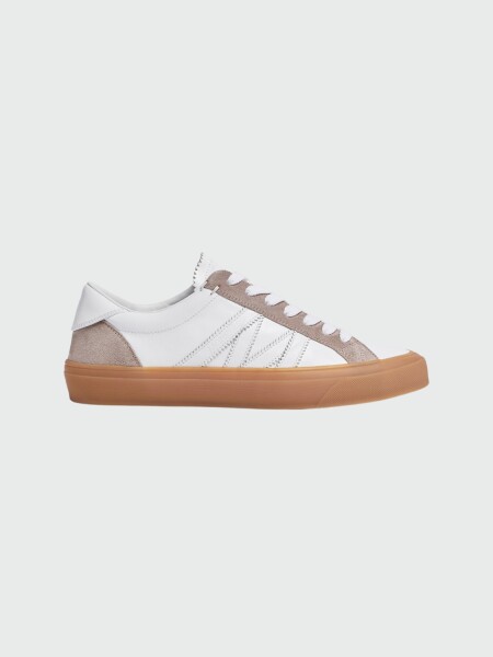 Moncler - Calzado deportivo, Mónaco Blanco
