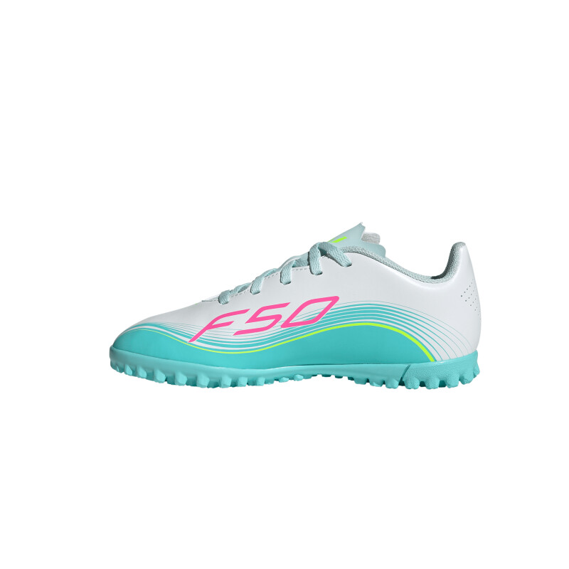 Championes adidas F50 Messi Club de niño White Light Blue