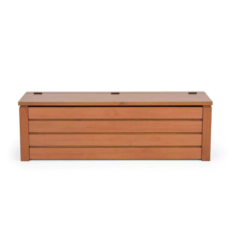 PIE DE CAMA MADERA NATURAL-BEIGE BAUL FRESNO