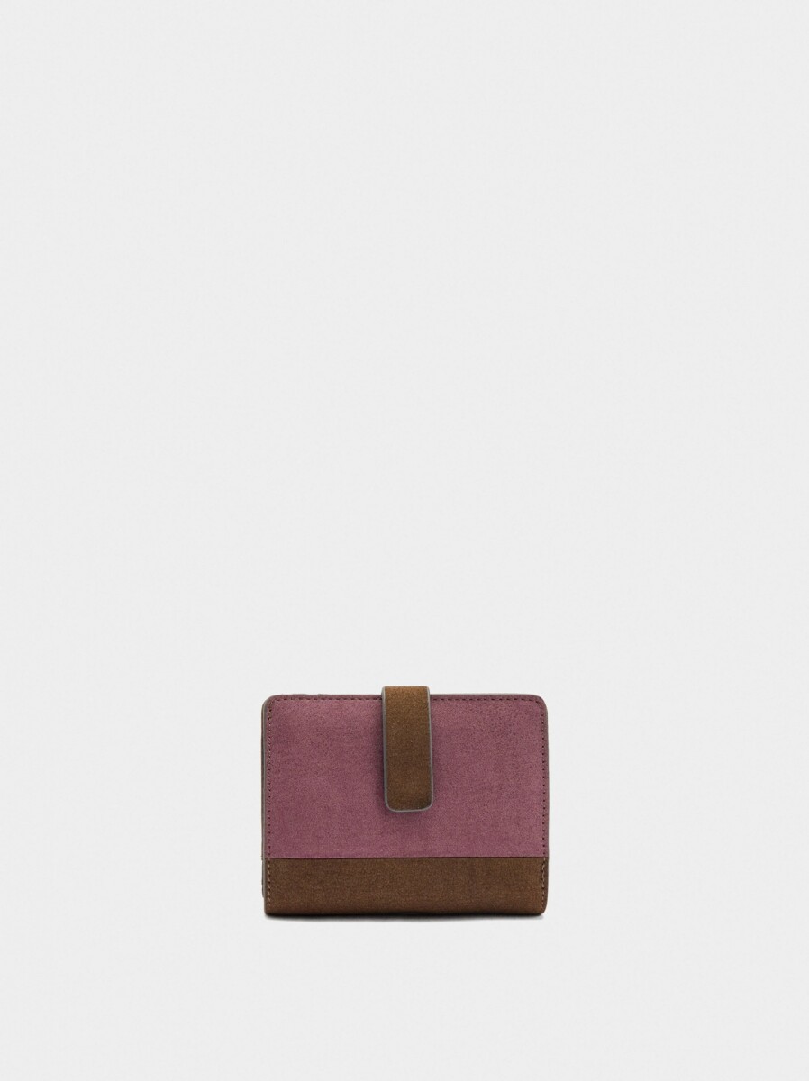 Cartera Efecto Piel - multicolor 