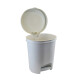Tarro de residuos con pedal 25lt BLANCO