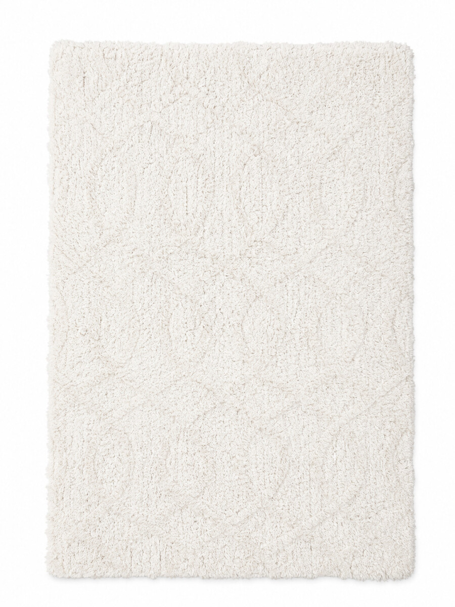 ALFOMBRA DE BAÑO - BLANCO 