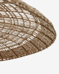 Pantalla para lámpara de techo Cruilles de fibras naturales con acabado natural Ø 100 cm Pantalla para lámpara de techo Cruilles de fibras naturales con acabado natural Ø 100 cm