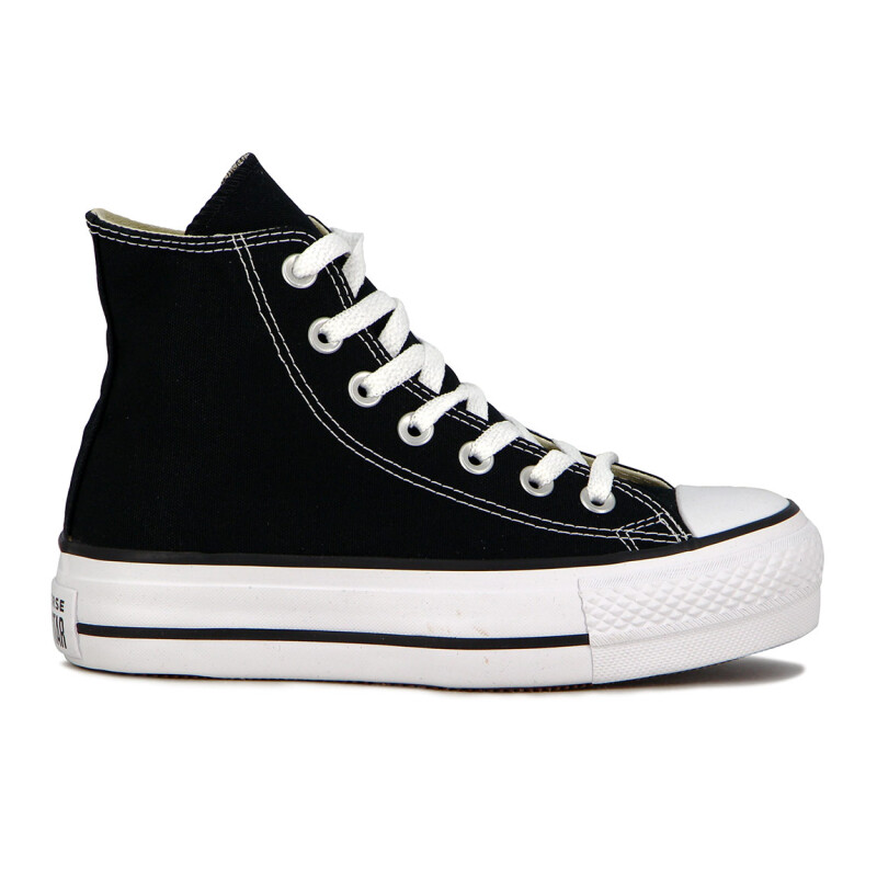 Bota Converse Chuk Taylor Plataforma Negro