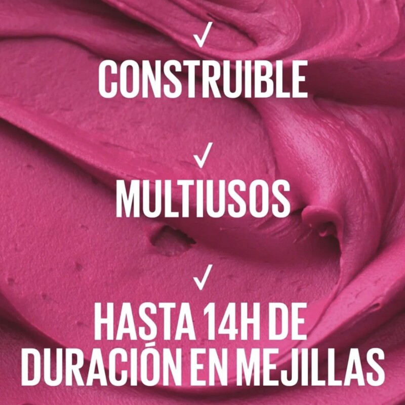 Rubor en Mousse Maybelline Cloudtopia 5g Divine Crimson