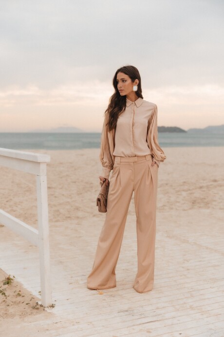Camisa Holly Beige