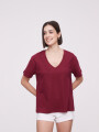 Remera Matteis Bordeaux Oscuro