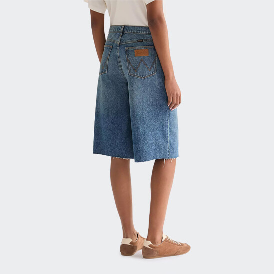 Short Wrangler Low Rise Loose Azul